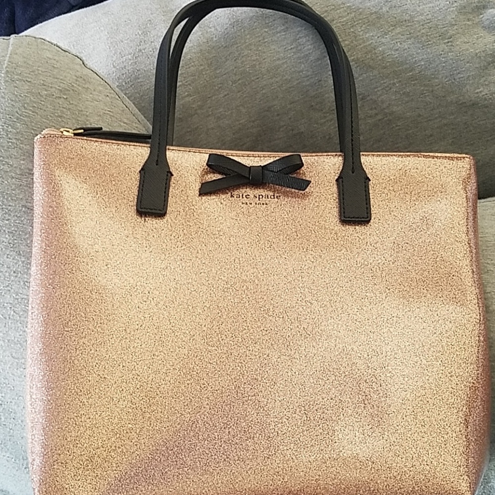 Rose Gold Kate Spade Purse